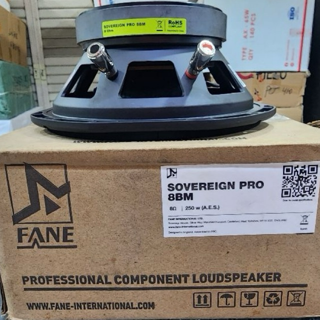 speaker Fane 8 inch sovereign pro 8bm / 8 bm original England