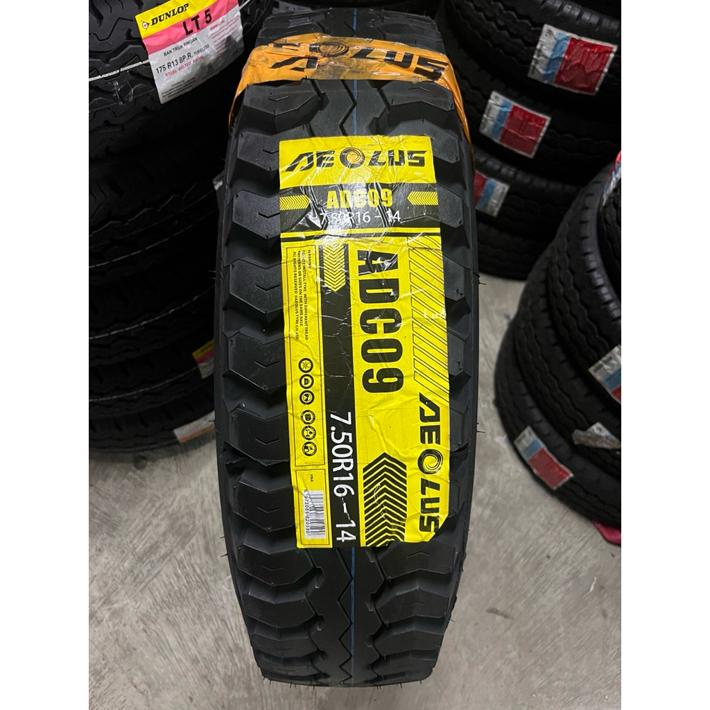 Ban truk double 750-16 AEOLUS HN09 canter colt diesel dyna rino