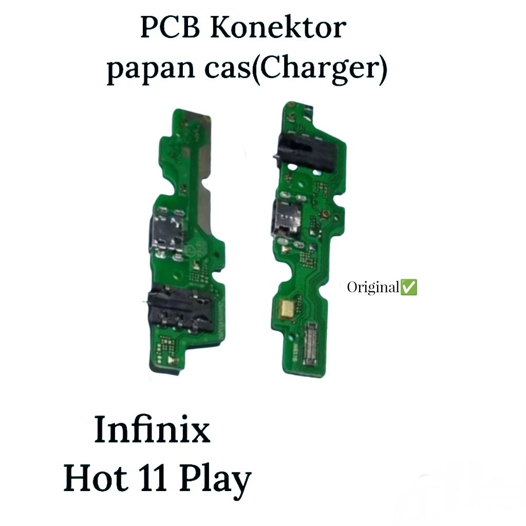 Konektor Papan Cas HP Infinix Hot 11 Play X688 / X688B Original Support Fast Charging PCB Dock Charg