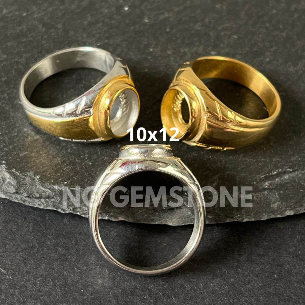 CINCIN RING TITANIUM DIM 10x12 mm