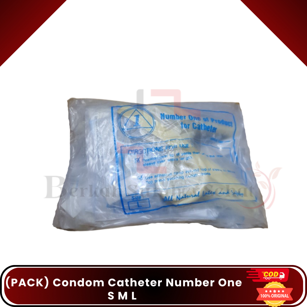 (Satuan) Condom Catheter Number One S M L / Kondom Kateter / Condom Cateter