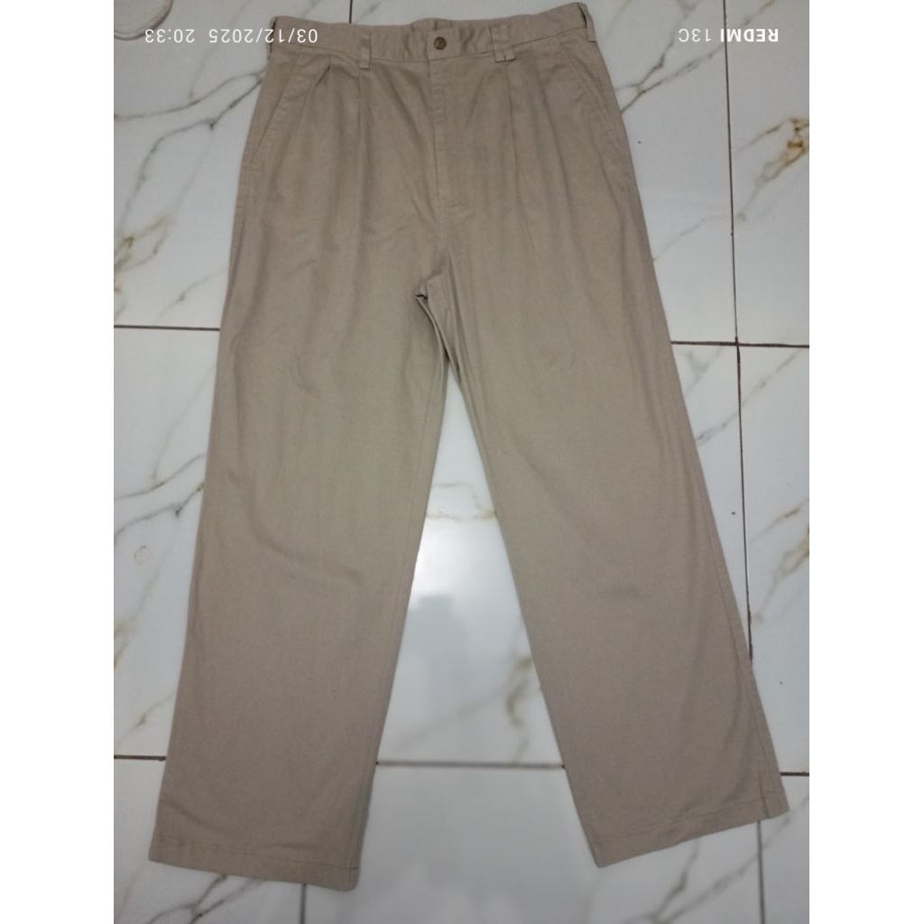 preloved celana panjang pria chino uno tex