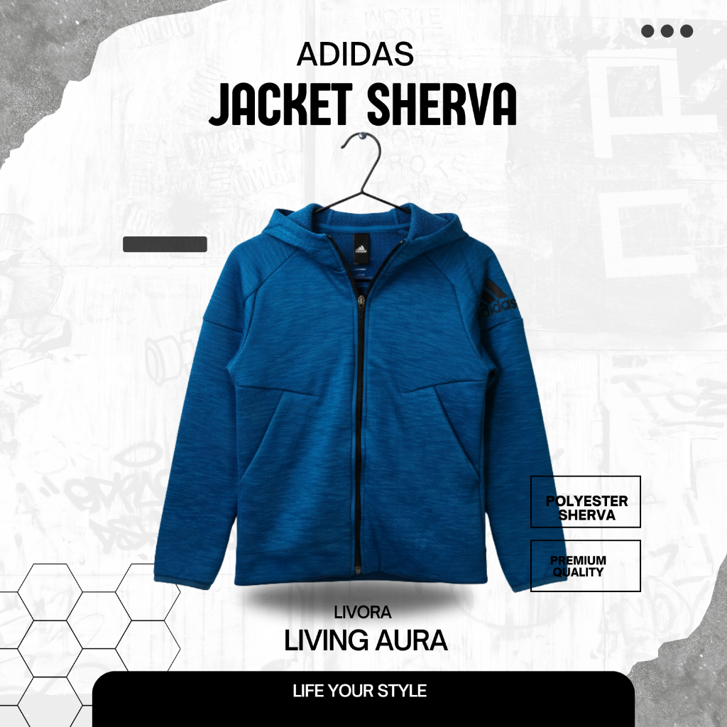 JACKET HOODIE SHERPA  PREMIUM QUALITY