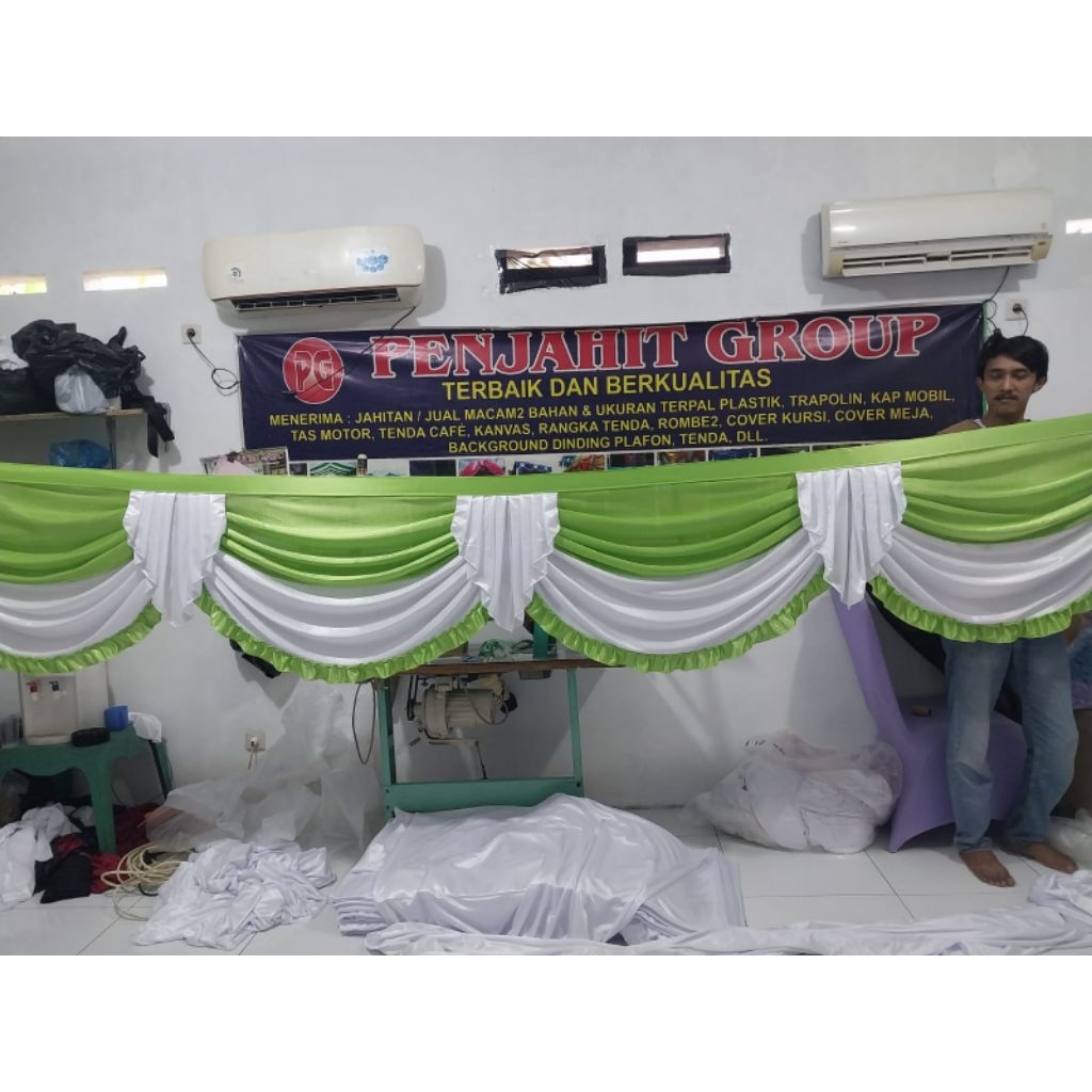 rumbai tenda panjang 5m