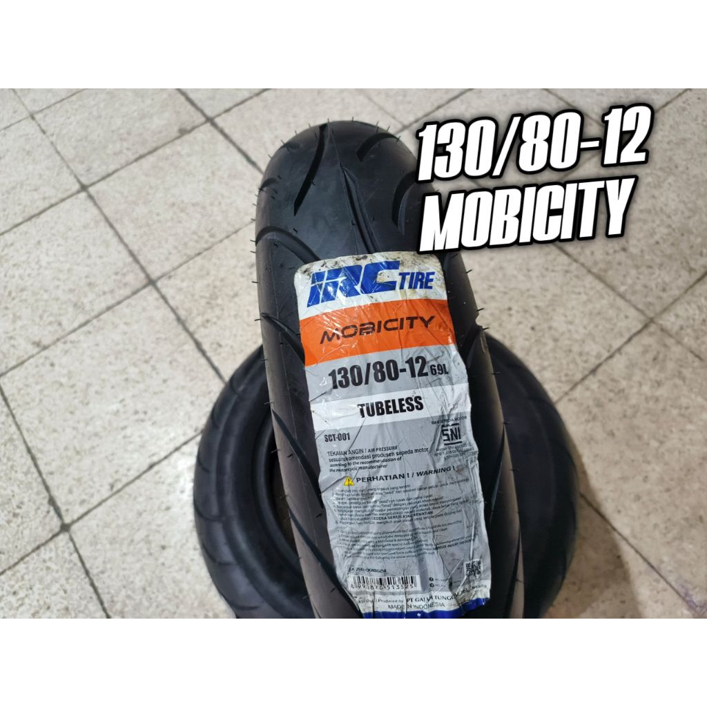 BAN LUAR 130/80-12 MOBICITY IRC