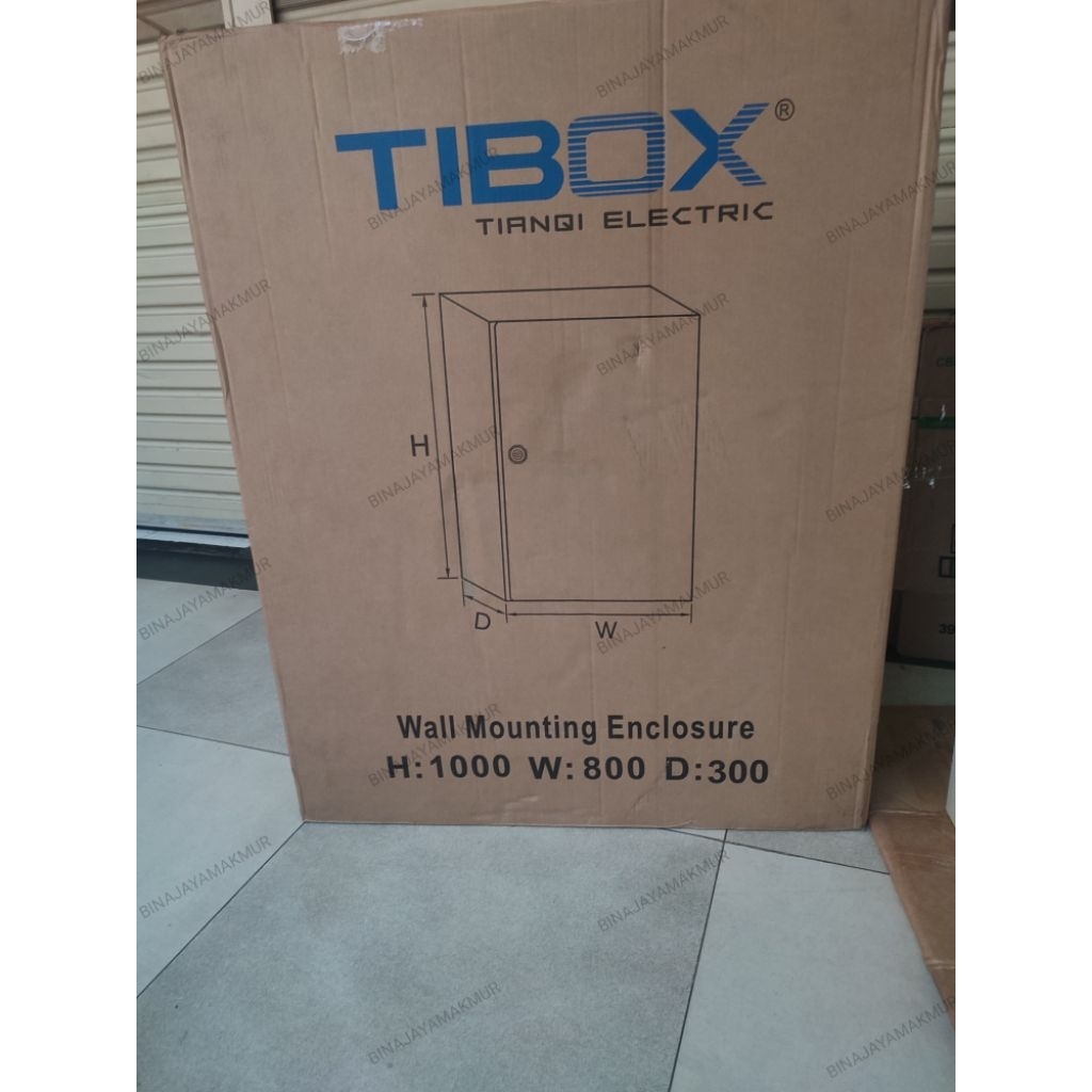 Box Panel Besi 1000x800x300 IP66 T-10080/30 TIBOX