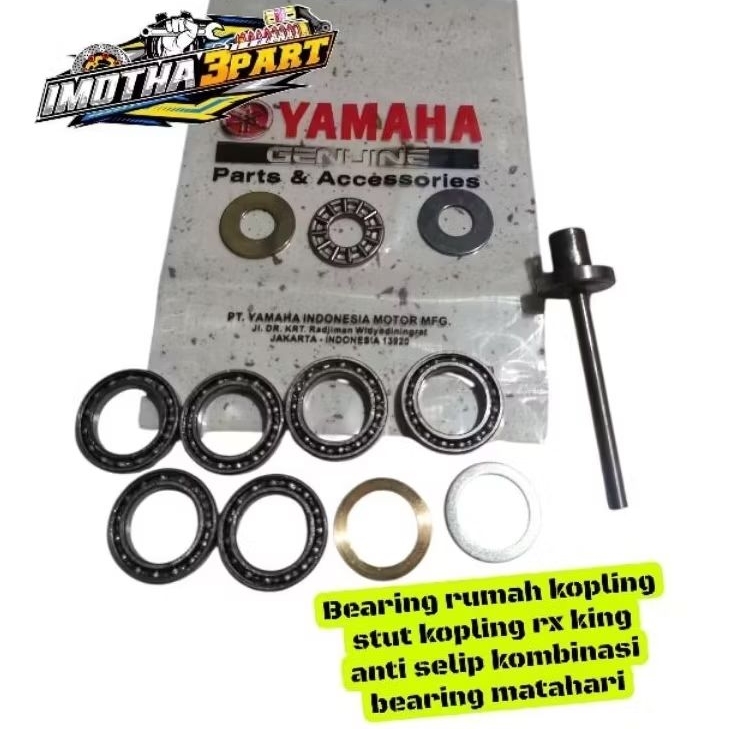 Bearing rumah kopling stut kopling rx king anti selip kombinasi bearing matahari