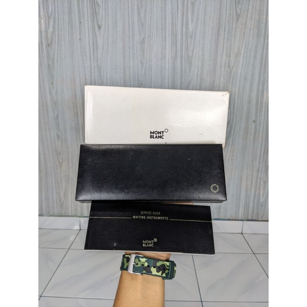 Box Pena MontBlanc Meisterstuck Platinum Rollerball