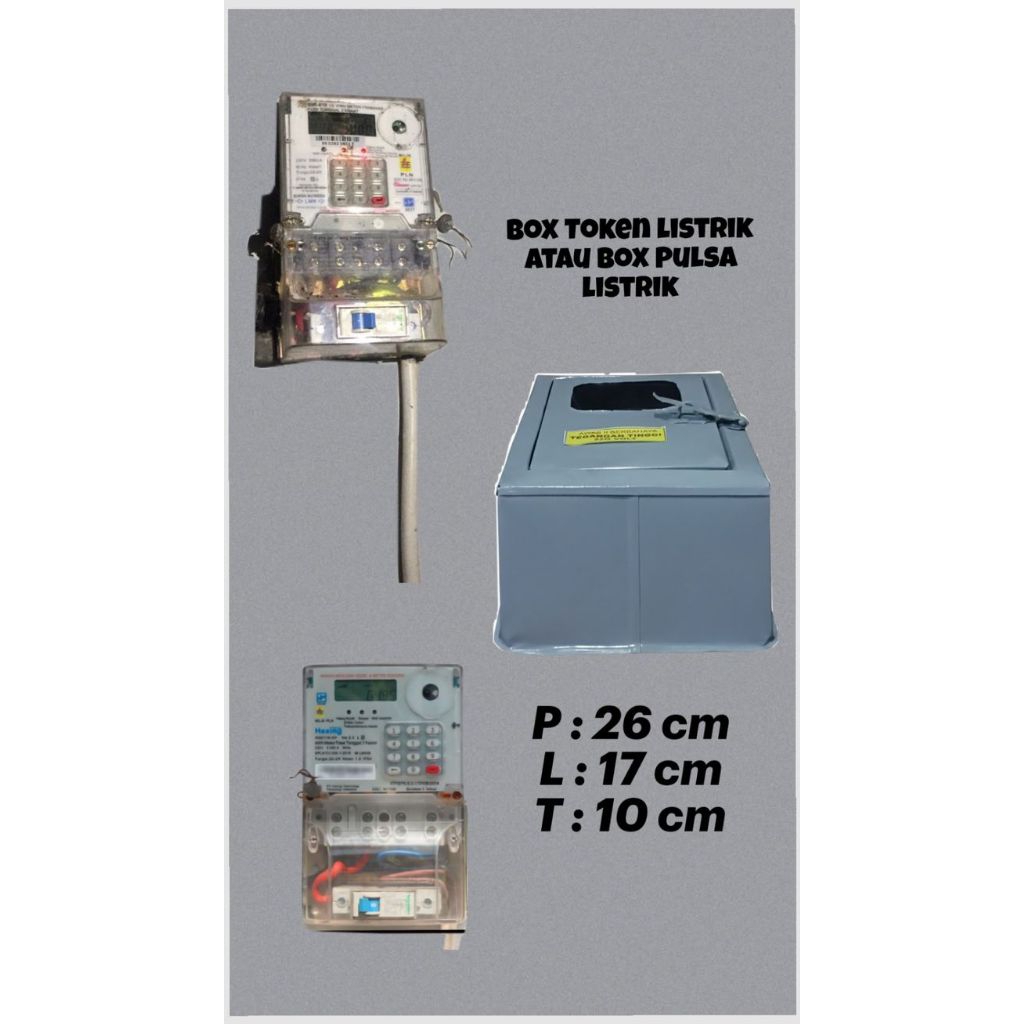 Pesona_Mimin Box Token Listrik / Bok Box Pulsa Listrik