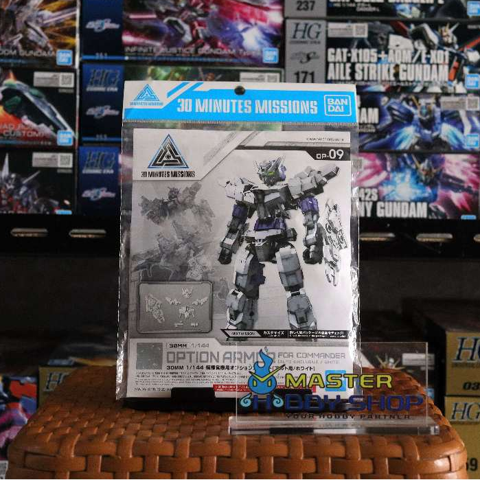 30MM / Minutes Missions Option Armor Alto Commander White (Bandai 1/144)