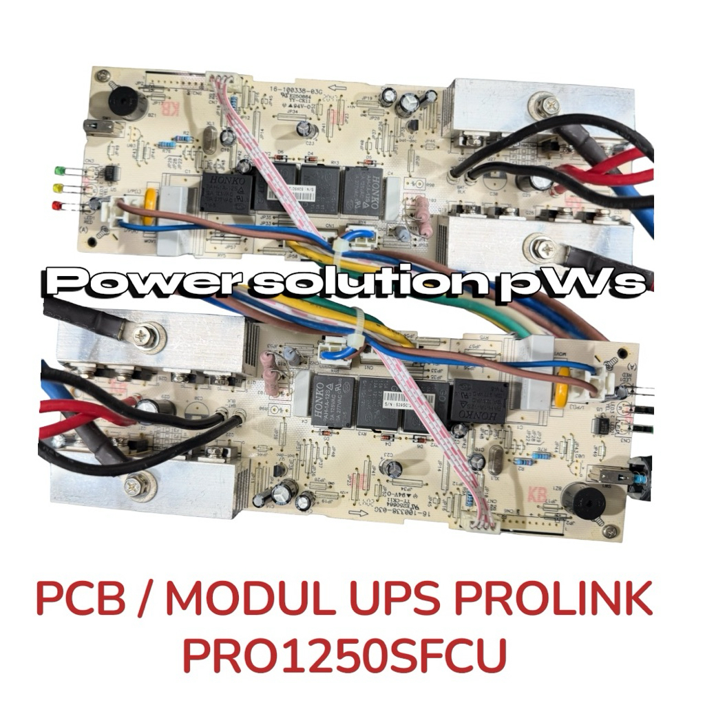 Modul / PCB  Ups Prolink PRO1250SFCU Kit Ups Prolink 1250VA PRO 1250 SFCUQc test oke