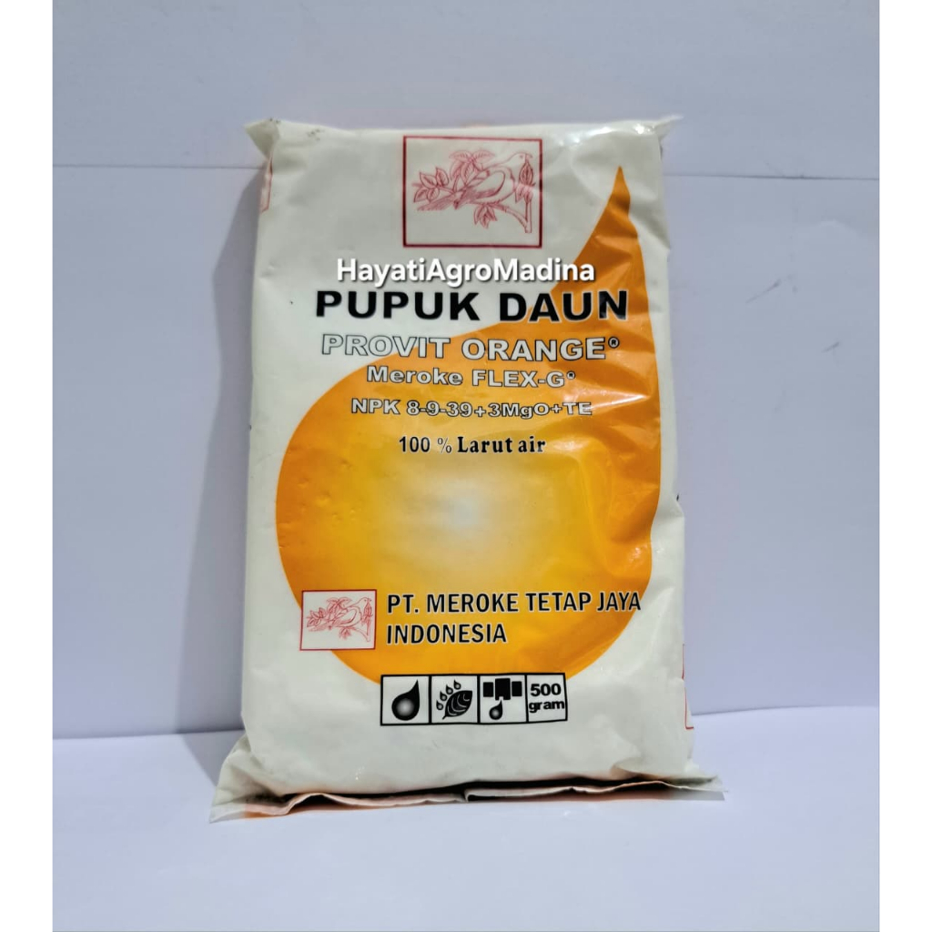 PUPUK MEROKE PROVIT ORANGE - 500 GRAM