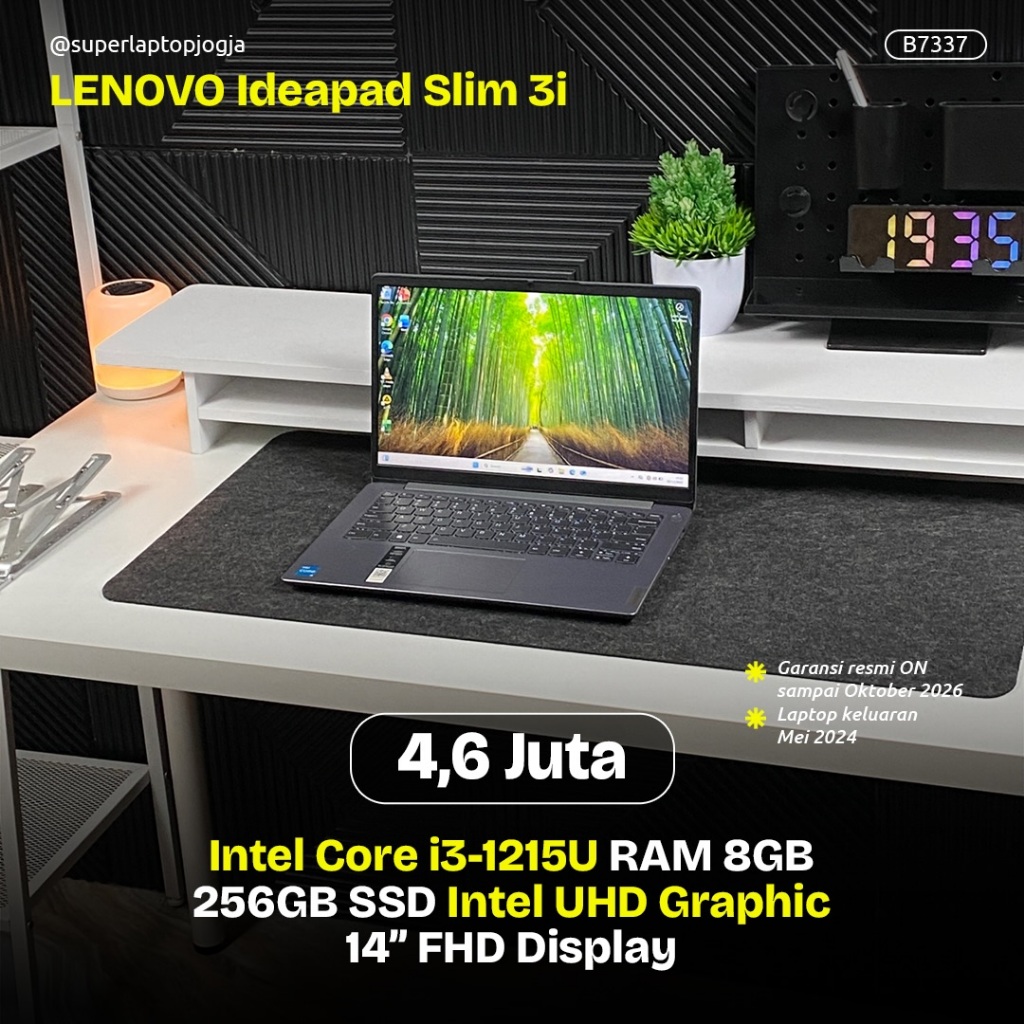 LENOVO Ideapad Slim 3i B7337