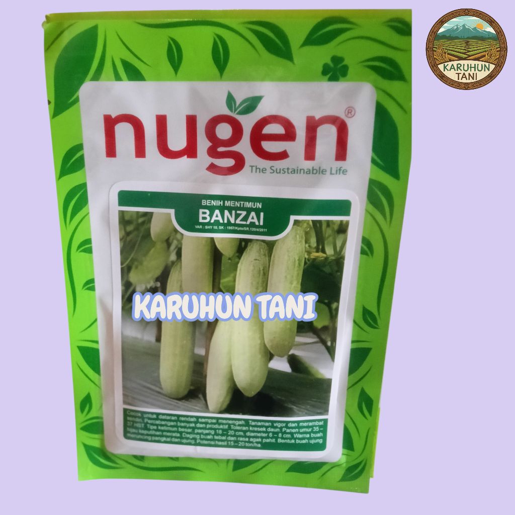 Benih Mentimun Nugen Banzai 20 Gram