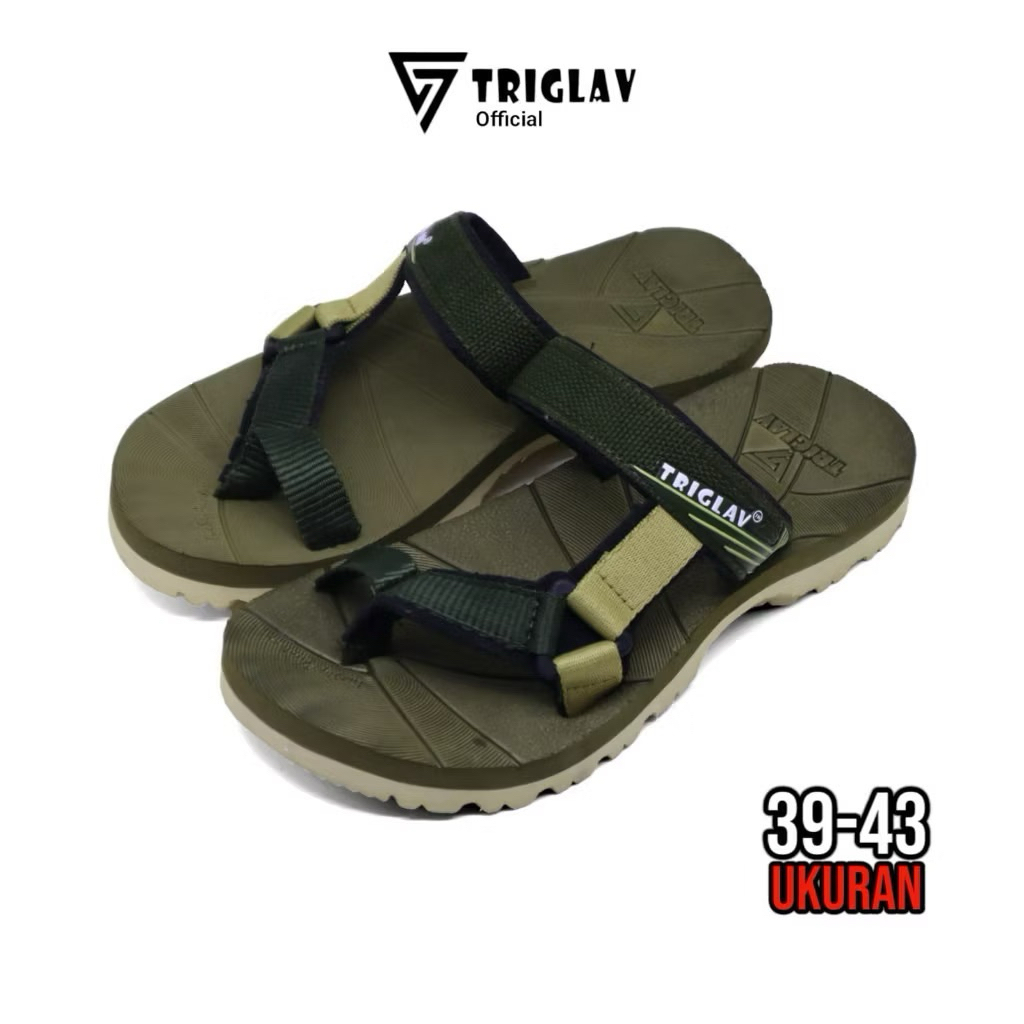 Sandal gunung pria original triglav 100%|Sepatu sandal pria triglav|Sandal slide pria|Sandal gunung 
