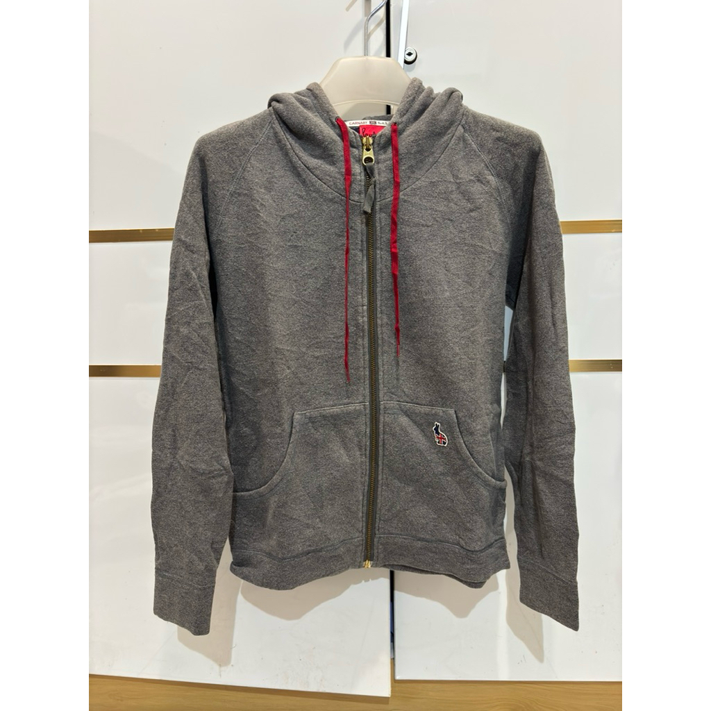 Jaket hoodie zipper Paul Smith dark grey