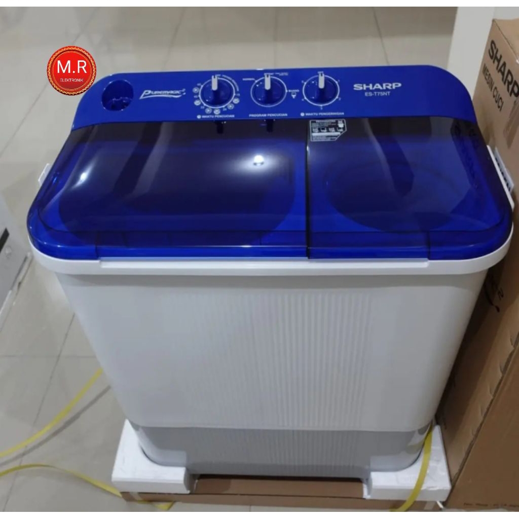 mesin cuci sharp 7kg ES-T75NT