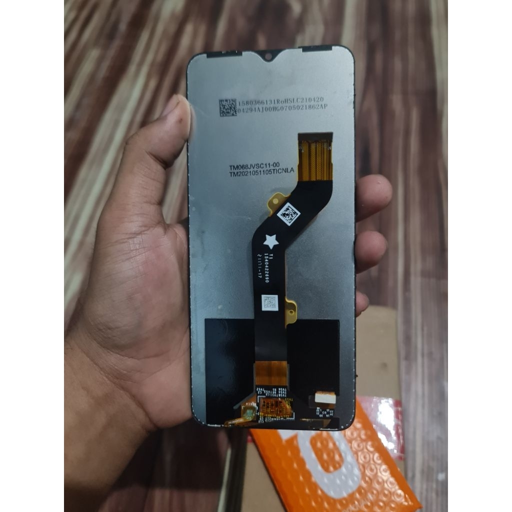 lcd infinix hot 10 s original minus