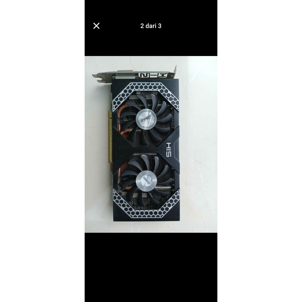 HIS R9 270x 2Gb gddr5 hidup tidak tampil / RUSAK