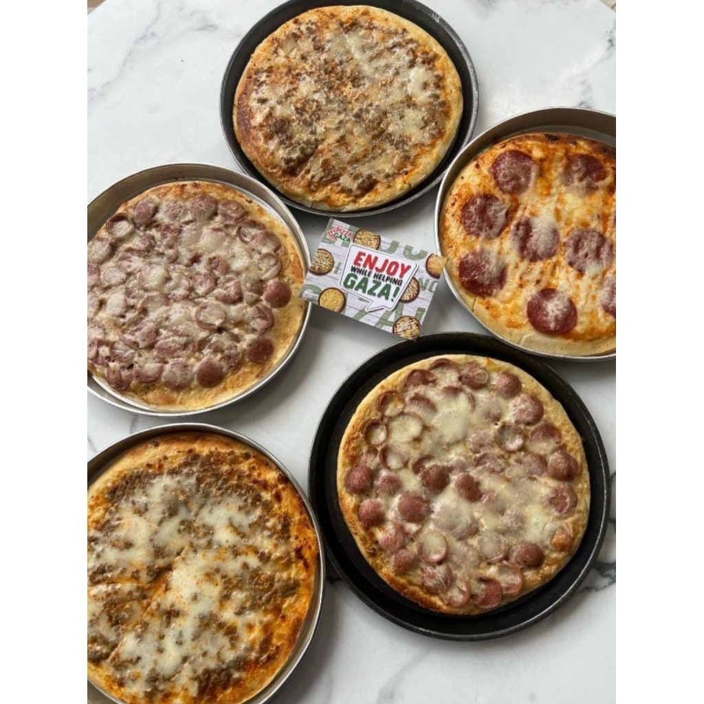 [READY STOCK] PIZZA GAZA ALL VARIAN FROZEN Pizza Gaza Savoury & Sweet Series (FROZEN, SMALL / MEDIUM