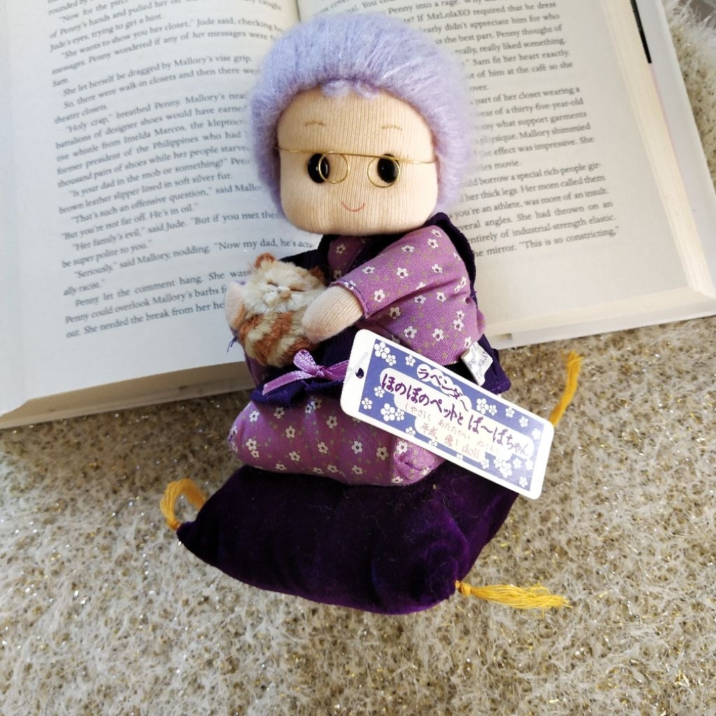 Boneka Vintage Nenek Japan New Tag