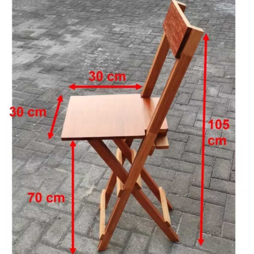 Kursi Toko / Kursi Lipat Tinggi 50/55/60/70/80/85 cm
