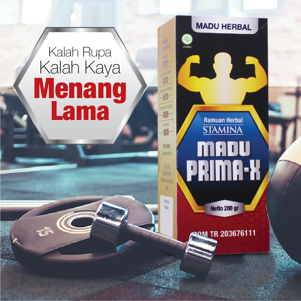 Madu Stamina Tahan Lama Madu Prima X Pria Herbal Bpom Kuat Original Ampuh 280 Gr Asli