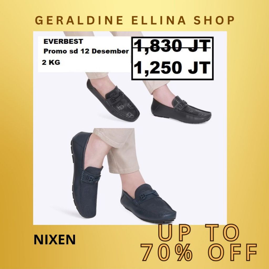 Sepatu pria Everbest 100% Original seri NIXEN