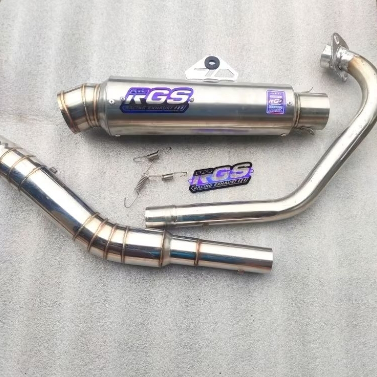 knalpot RGS ORIGINAL pekajaman pnp tiger gl cb Megapro knalpot herex