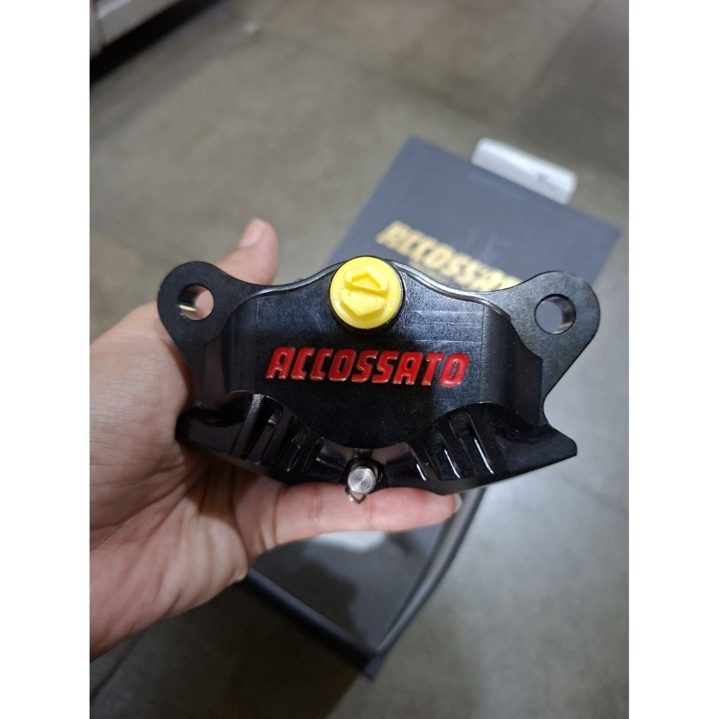 KALIPER ACCOSATO 2 PISTON BLACK