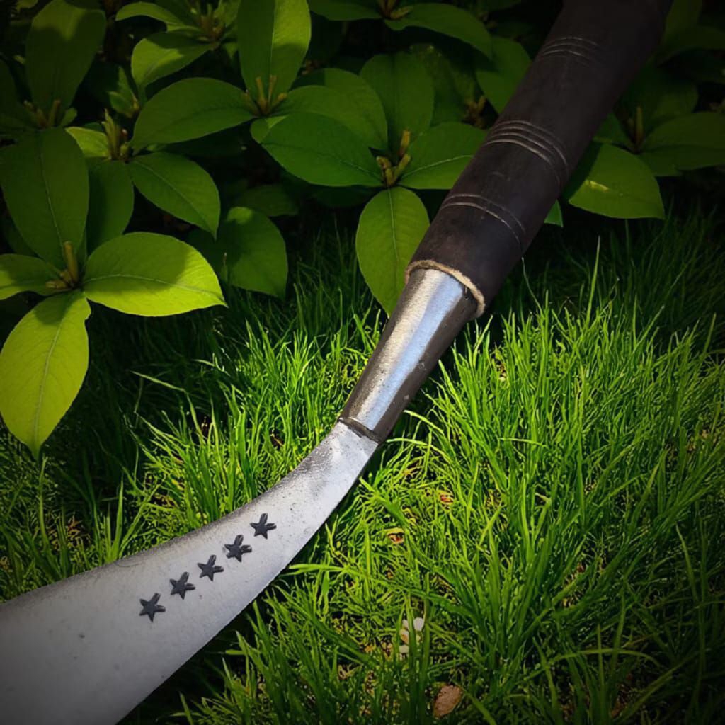 1Pcs Arit Rumput Baja Per Alat Berkebun Dan Bertani Ori Bintang Lima