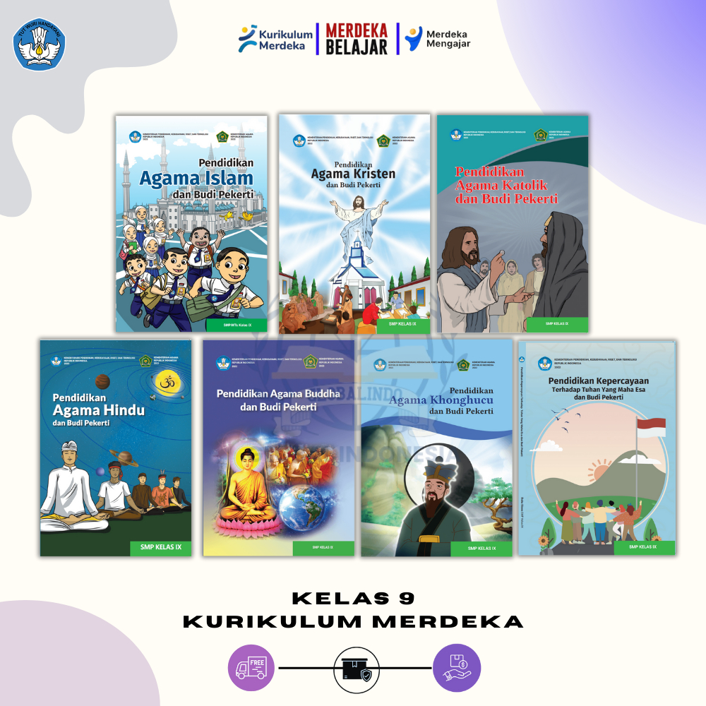Buku Siswa PENDIDIKAN AGAMA kelas 9 SMP/MTS Kurikulum Merdeka Lengkap
