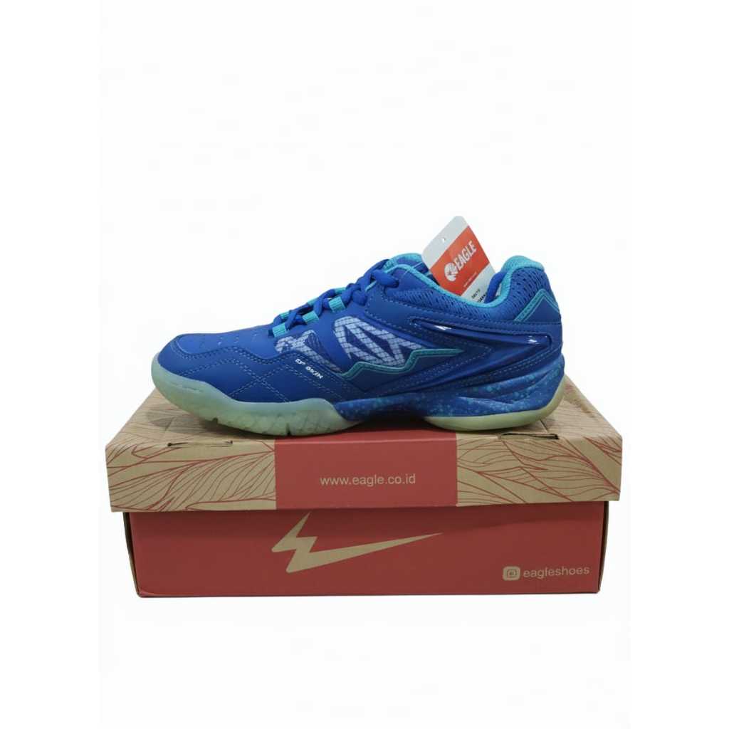 EAGLE COMMANDO X BADMINTON DISKON 30% - BIRU/BIRU MUDA