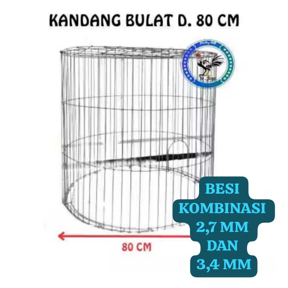 KURUNGAN Galvanis  BULAT AYAM BANGKOK D.80 CM