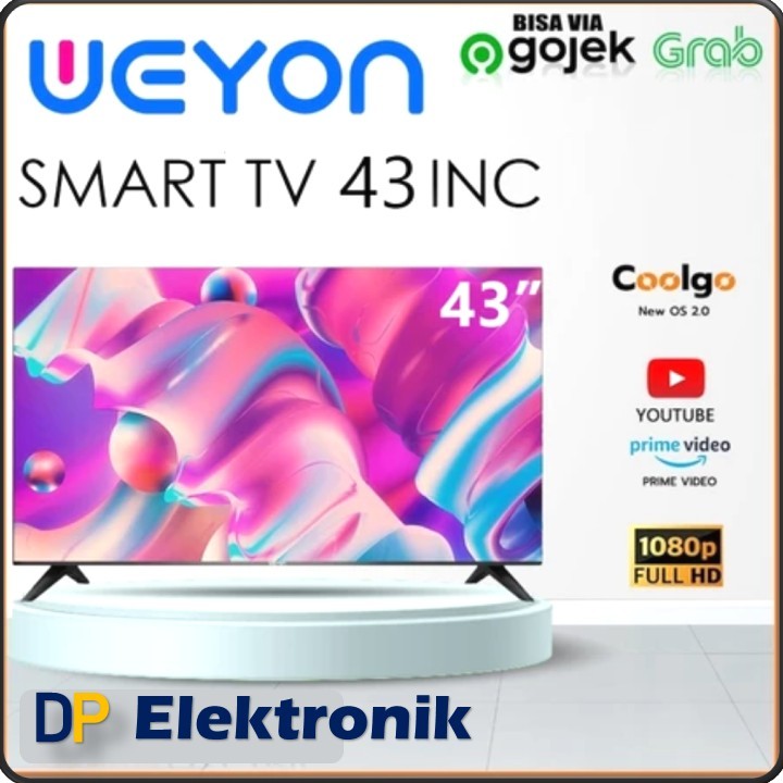 Weyon Animax Smart tv 43 Inch Full HD DVBT2 Digital LED TV