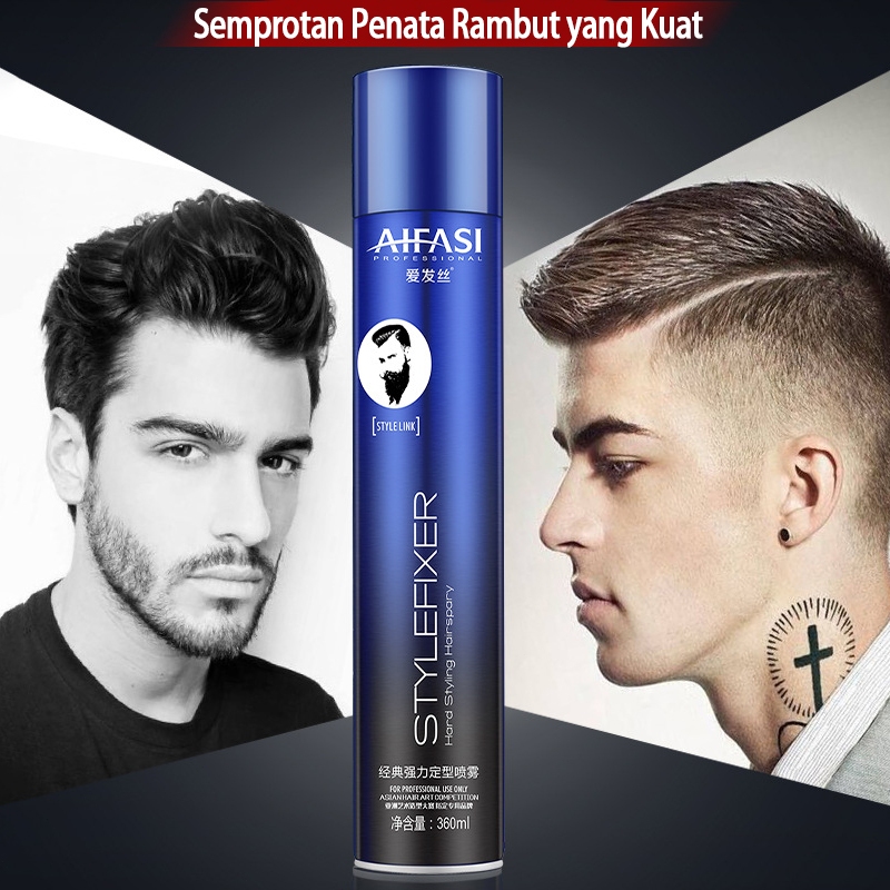 hair spray pria hair styling spray spray rambut hair styling Styling Rambut Keras360ml
