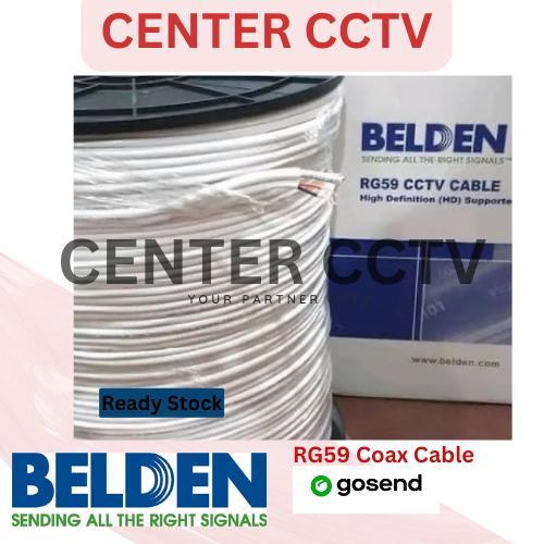 Kabel CCTV Belden 305m Coaxial + Power RG59 RG6 (1 Roll)
