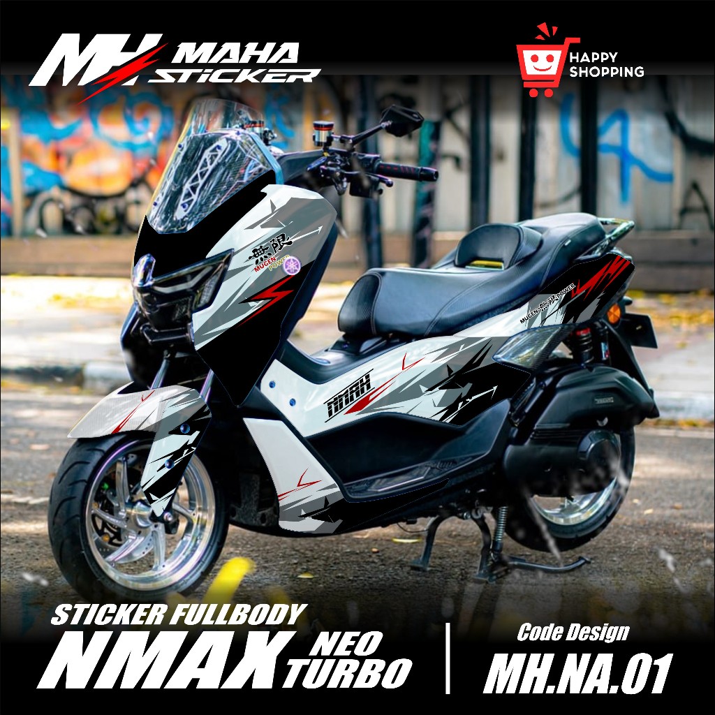 Maha Sticker - Decal Sticker Motor Yamaha Nmax TURBO NEO S New 2024 2025 Full body
