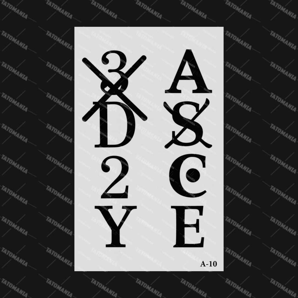 TATOMANIA-Sticker tattoo temporary semi permanent motif animasi One Piece A-10