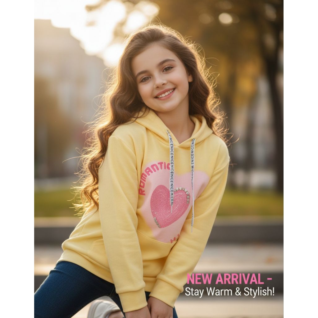 XY KIDS//HOODIE IMPORT ANAK PEREMPUAN/HOODIE PREMIUM ANAK PEREMPUAN/HOODIE KOREAN STYLE/SWEATER SANT