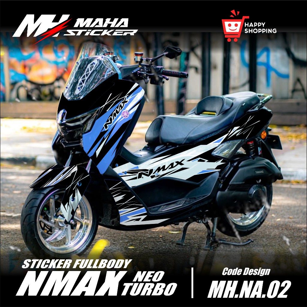 Maha Sticker - Decal Sticker Motor Yamaha Nmax TURBO NEO S New 2024 2025 Full body