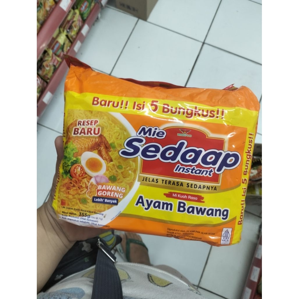 mie sedap ayam bawang