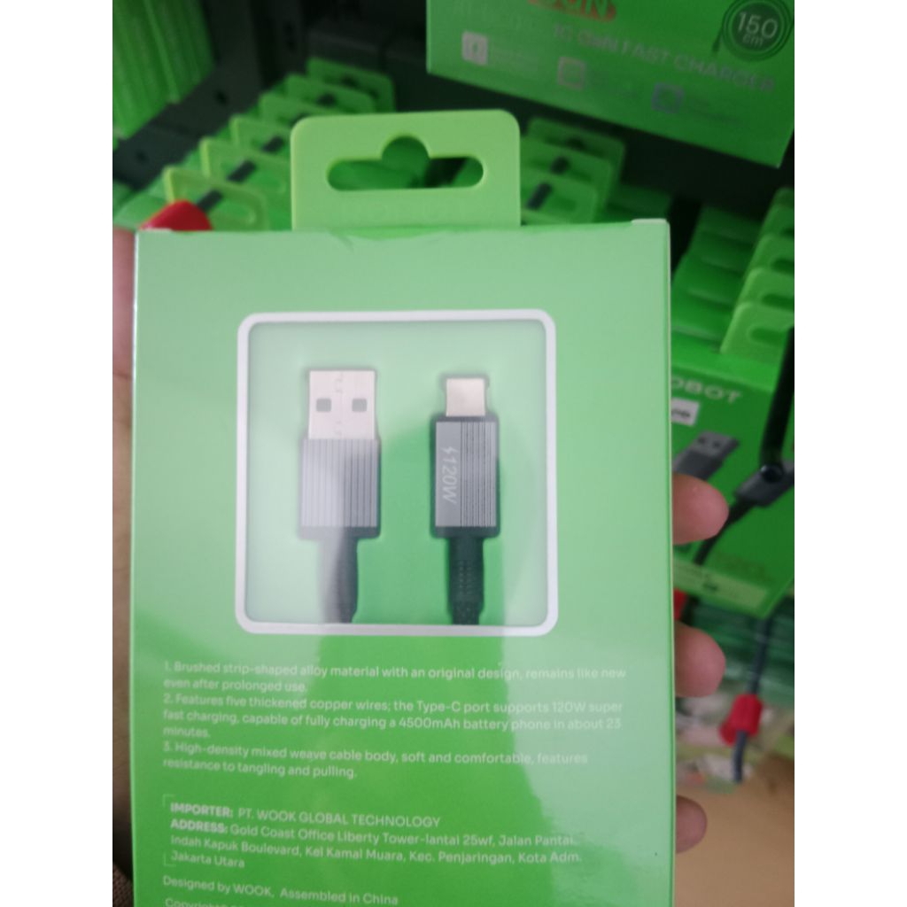 Robot RQC100 Data Cable 120W