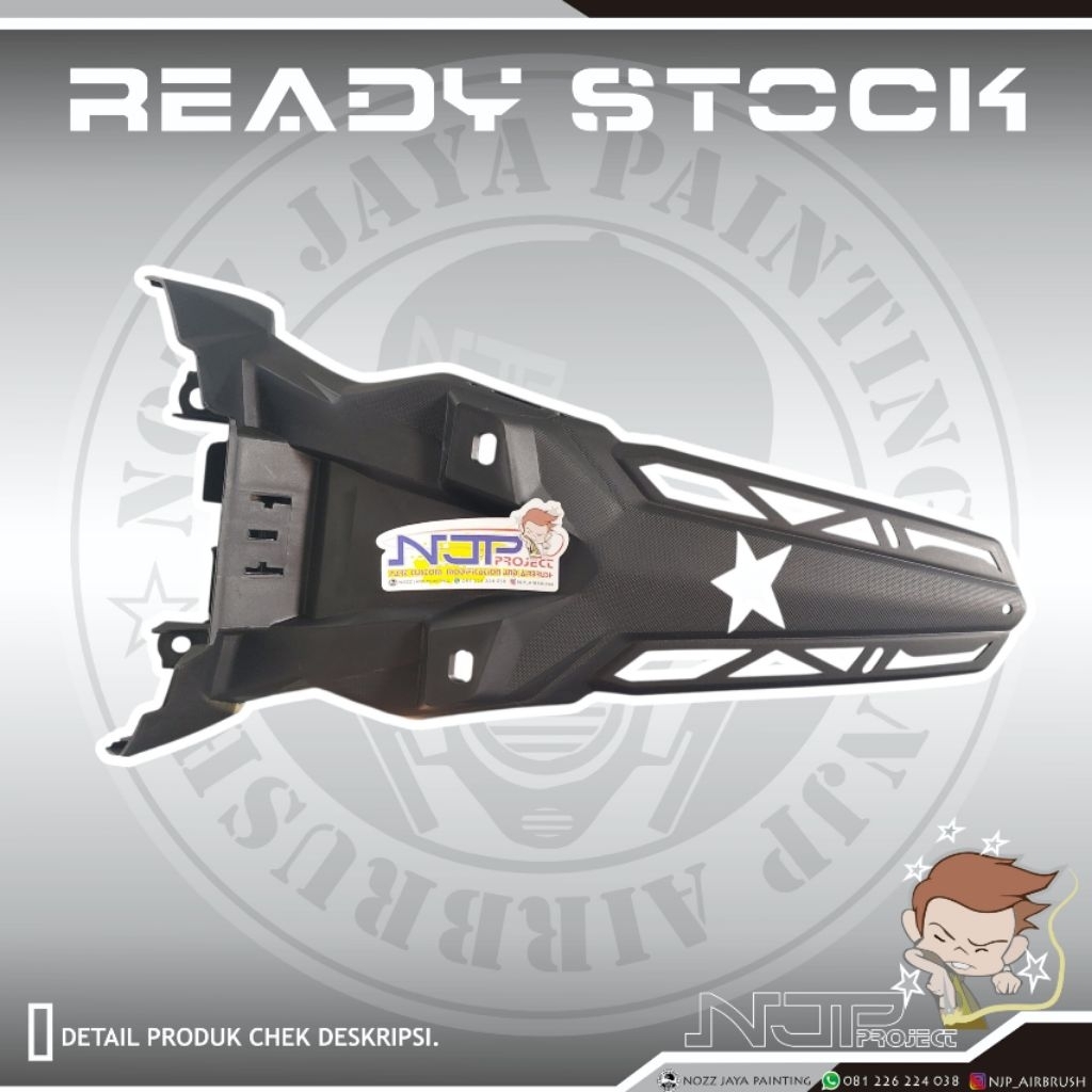 Slebor / Spakbor Belakang Honda Beat Esp 2016-2019 Coak Custom SBCSTAR