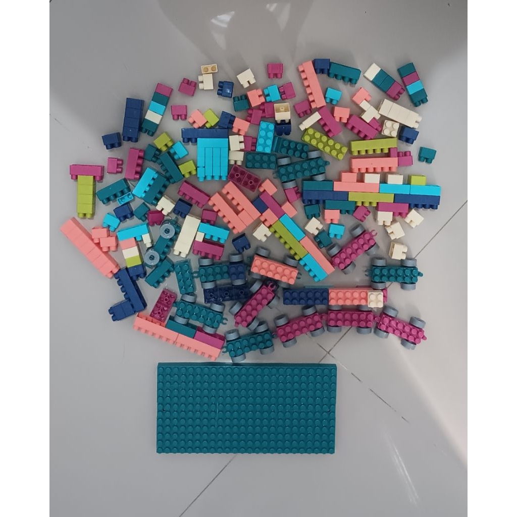 [PRELOVED] Bricks Kids Toy without box, mainan anak bricks tanpa box