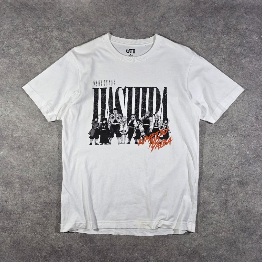 KAOS DEMON SLAYER KIMETSU NO YAIBA HASHIRA BY UNIQLO