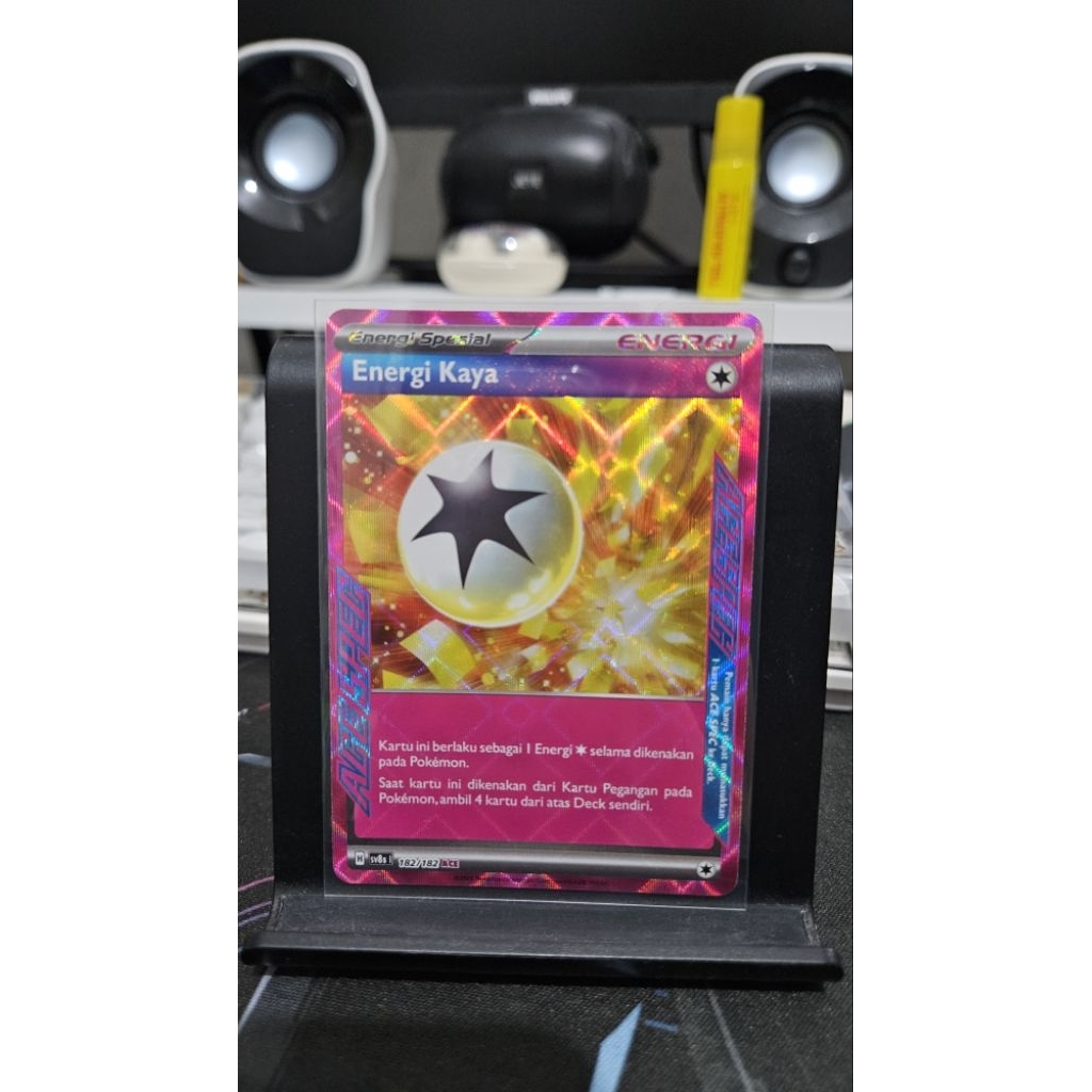 Energi Kaya Sv8s Kilat Rasi ACE spec Pokemon TCG kartu card