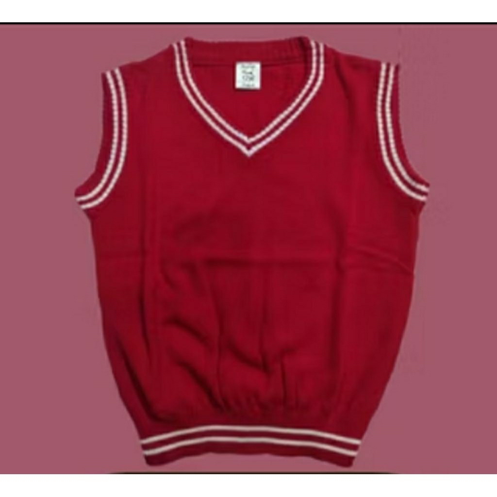 Vest Rompi Rajut Anak Sekolah Sd Terbaru