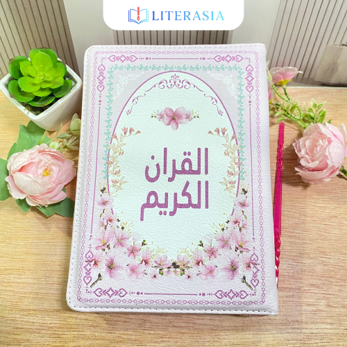 Literasia - Quran Wakaf A5 Resleting Quran Kaleb Pastel A6 Blok Latin Terjemah Perkata