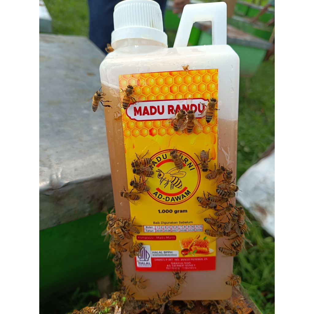 Madu Nektar Bunga Randu 1,2 kg -Madu murni Addawam-madu asli